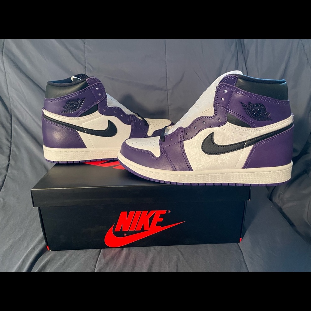 Jordan 1 court purple